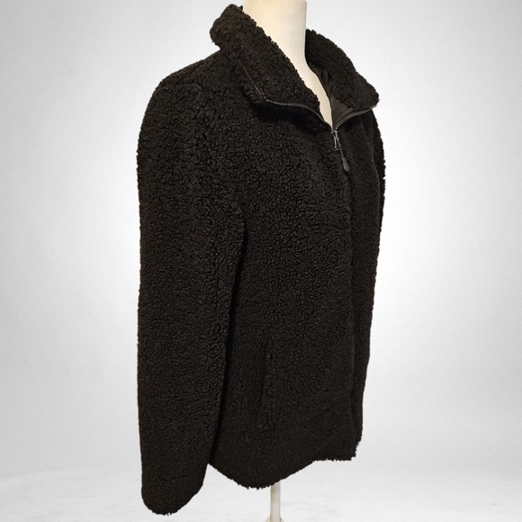 32 Degrees Heat Teddy Style Fleece Jacket - Picture 3 of 7